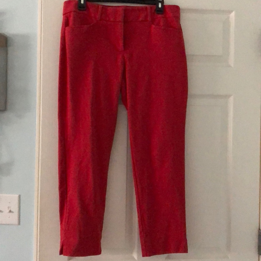 Loft red pants